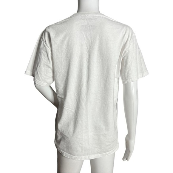 Britney Spears Shirt Womens Medium White Graphic Tee T-Shirt Plain Back 90s Y2K - Picture 3 of 6